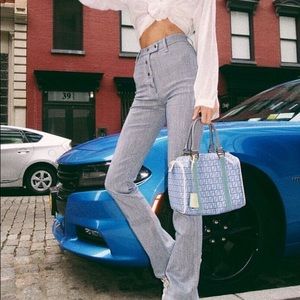 NWOT 70’s style high waist boot cut Mona pants jeans by The Line By K